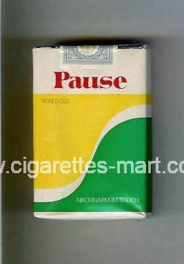 Pause ( soft box cigarettes )