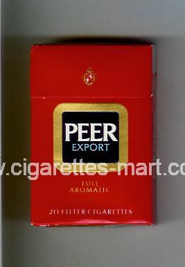 Peer (design 2) (Export / Full Aromatic) ( hard box cigarettes )