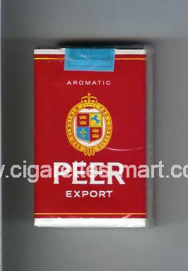 Peer (design 9) (Export / Aromatic) ( soft box cigarettes )