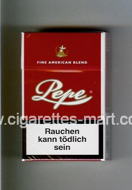 Pepe (design 1) (Fine American Blend) ( hard box cigarettes )