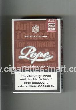 Pepe (design 2) (American Blend) ( hard box cigarettes )