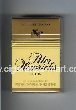 Peter Heinrichs (Fine Pipetobacco / Lights) ( hard box cigarettes )