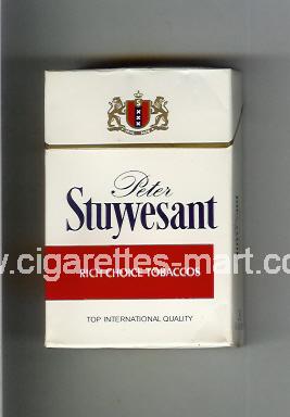 Peter Stuyvesant (design 1) (Rich Choice Tobaccos) ( hard box cigarettes )