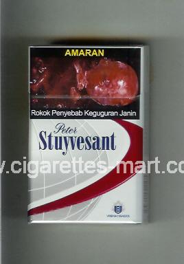 Peter Stuyvesant (design 11) ( hard box cigarettes )