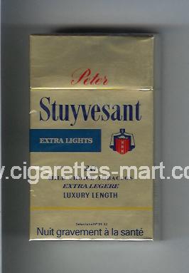 Peter Stuyvesant (design 2) (Extra Lights) ( hard box cigarettes )
