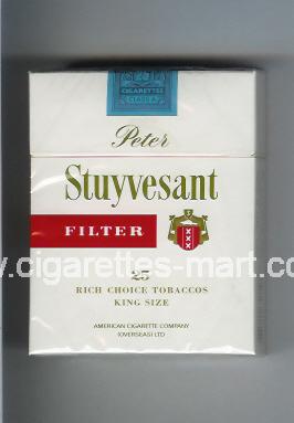 Peter Stuyvesant (design 2) (Filter) ( hard box cigarettes )