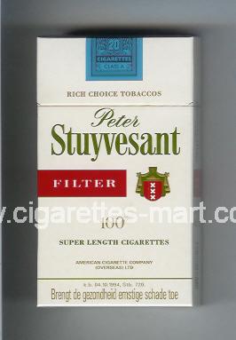 Peter Stuyvesant (design 2) (Filter) ( hard box cigarettes )