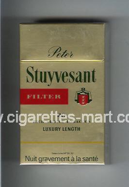 Peter Stuyvesant (design 2) (Filter) ( hard box cigarettes )