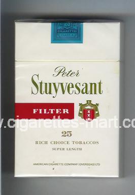 Peter Stuyvesant (design 2) (Filter) ( hard box cigarettes )