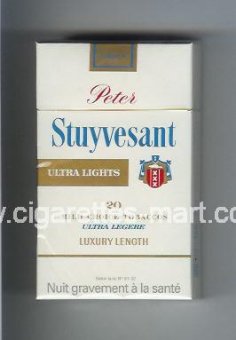 Peter Stuyvesant (design 2) (Ultra Lights) ( hard box cigarettes )