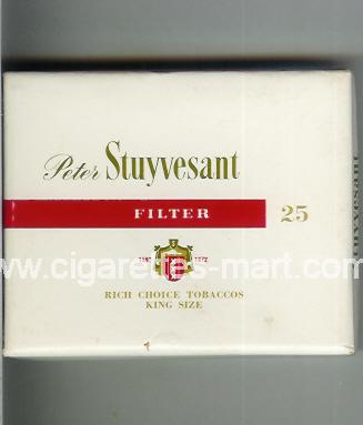 Peter Stuyvesant (design 3A) (Filter) ( box cigarettes )