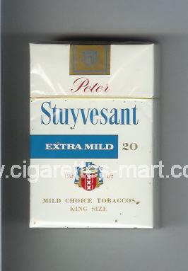 Peter Stuyvesant (design 3B) (Extra Mild) ( hard box cigarettes )