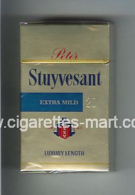 Peter Stuyvesant (design 3B) (Extra Mild) ( hard box cigarettes )