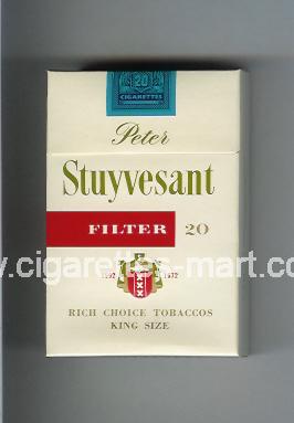 Peter Stuyvesant (design 3B) (Filter) ( hard box cigarettes )