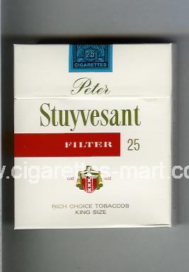 Peter Stuyvesant (design 3B) (Filter) ( hard box cigarettes )