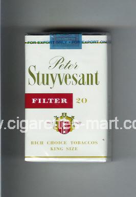 Peter Stuyvesant (design 3B) (Filter) ( soft box cigarettes )