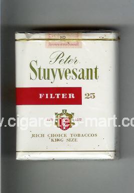 Peter Stuyvesant (design 3B) (Filter) ( soft box cigarettes )