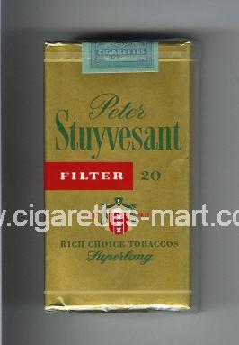 Peter Stuyvesant (design 3B) (Filter) ( soft box cigarettes )