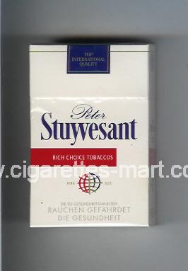 Peter Stuyvesant (design 4) ( hard box cigarettes )