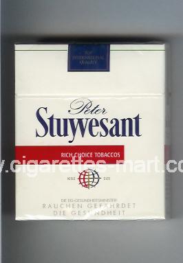 Peter Stuyvesant (design 4) ( hard box cigarettes )