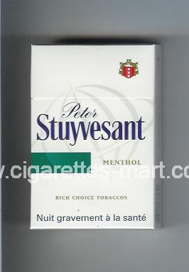 Peter Stuyvesant (design 6) Menthol ( hard box cigarettes )