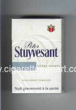 Peter Stuyvesant (design 6) Ultra Lights ( hard box cigarettes )