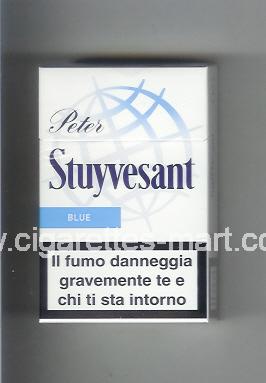 Peter Stuyvesant (design 6A) (Blue) ( hard box cigarettes )