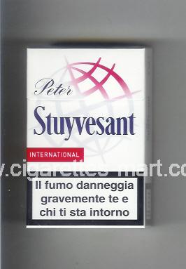 Peter Stuyvesant (design 6A) (International) ( hard box cigarettes )