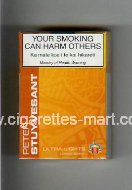 Peter Stuyvesant (design 7) (Ultra Lights) ( hard box cigarettes )