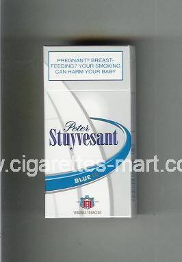 Peter Stuyvesant (design 8) (Blue) ( hard box cigarettes )