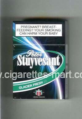 Peter Stuyvesant (design 8) (Glacier Fresh) ( hard box cigarettes )