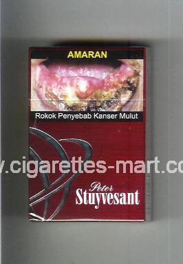 Peter Stuyvesant (design 9) ( hard box cigarettes )