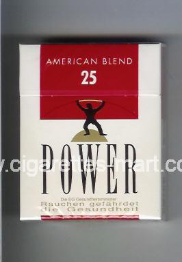 Power (german version) (design 1) (American Blend) ( hard box cigarettes )