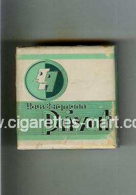 Privat (german verion) (design 1) (Haus Bergmann) ( hard box cigarettes )