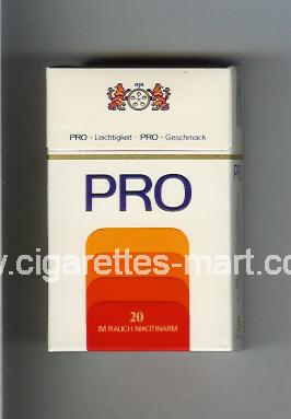 Pro (german version) (design 1) ( hard box cigarettes )