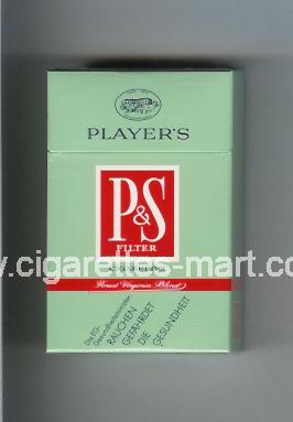 P&S (design 2) Player’s ( hard box cigarettes )