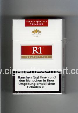R 1 (design 3) (American Blend) ( hard box cigarettes )