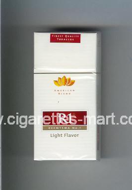 R 1 (design 3) (American Blend / Light Flavor) ( hard box cigarettes )