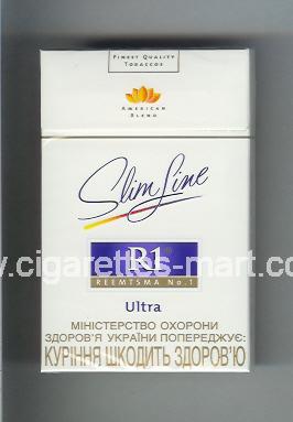 R 1 (design 3) (American Blend / Slim Line / Ultra) ( hard box cigarettes )