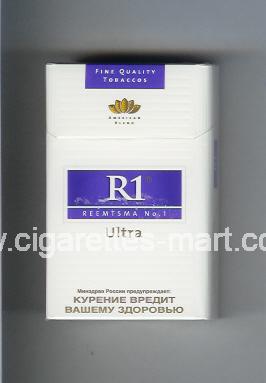 R 1 (design 3) (American Blend / Ultra) ( hard box cigarettes )