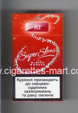R 1 (design 4B) (American Blend / Winter Wonder) ( hard box cigarettes )