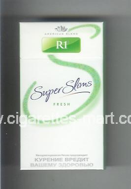 R 1 (design 4E) (Super Slims / American Blend / Fresh) ( hard box cigarettes )