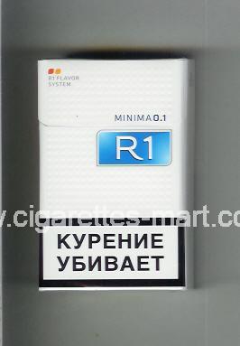 R 1 (design 6) (Minima 0,1) ( hard box cigarettes )