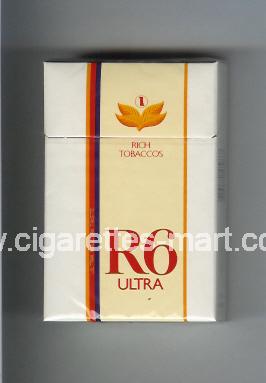 R 6 (design 3) (Ultra) ( hard box cigarettes )