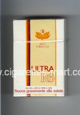 R 6 (design 3A) (Ultra) ( hard box cigarettes )