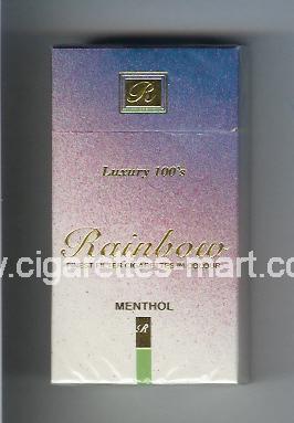 Rainbow (german version) (design 2) (Menthol / Luxury) ( hard box cigarettes )