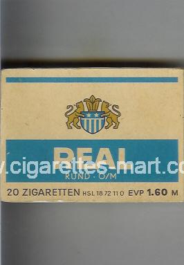 Real (german version) (design 2) (Rund - O/M) ( box cigarettes )