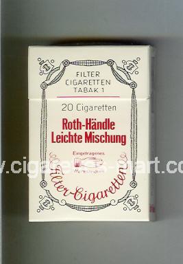 Roth-Handle Leichte Mischung ( hard box cigarettes )