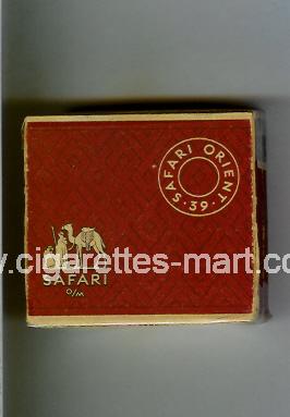 Safari (german version) (Orient 39) ( box cigarettes )