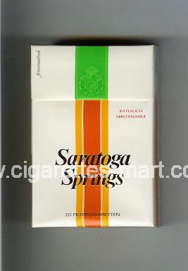 Saratoga Springs ( hard box cigarettes )